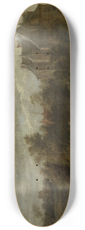David Teniers The Younger - Returning from the Hunt 8.25 inch art skate deck