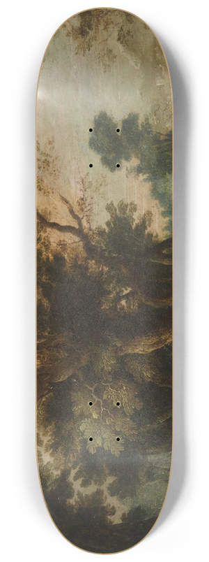 David Vinckboons - Christ Healing the Blind 8.25 inch art skate deck