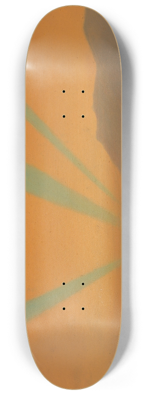 Frederic Edwin Church - Landscape with Sunset 8.25 inch art skate deck Frederic Edwin Church - Landscape with Sunset 8.25 inch art skate deck