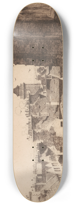 David Young Cameron - Stirling Town 8.25 inch art skate deck