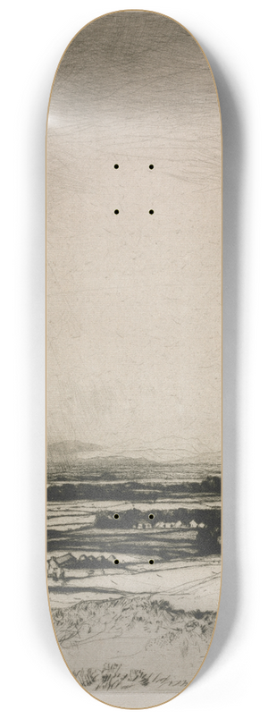 David Young Cameron - Valley of the Tay 8.25 inch art skate deck