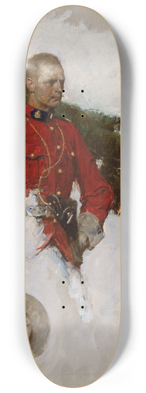 Dean Cornwell - Canadian Mountie 8.25 inch art skate deck
