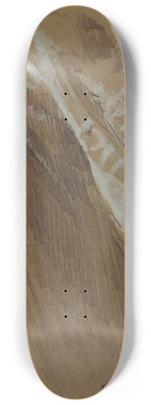 Frederic Edwin Church - Mountain Landscape, Jamaica, West Indies 8.25 inch art skate deck Frederic Edwin Church - Mountain Landscape, Jamaica, West Indies 8.25 inch art skate deck