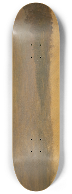 Frederic Edwin Church - Mountainous landscape 8.25 inch art skate deck Frederic Edwin Church - Mountainous landscape 8.25 inch art skate deck