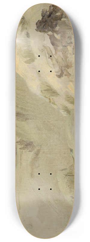 Frederic Edwin Church - Niagara Falls in the Snow, seen from Goat Island 8.25 inch art skate deck