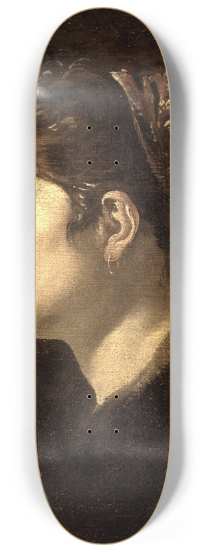 Diego Velzquez - Cabeza de muchacha 8.25 inch art skate deck