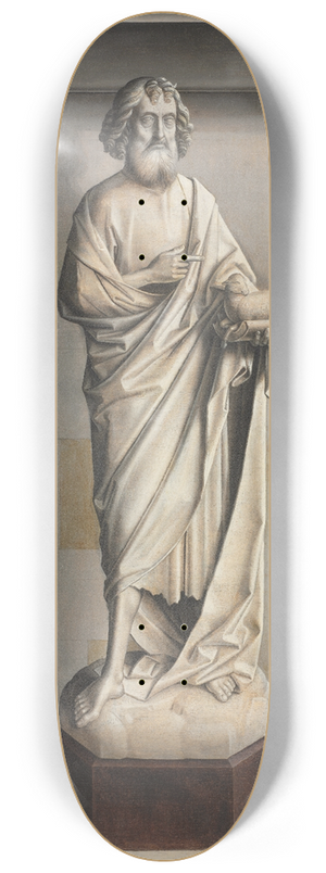 Dieric Bouts - Saint John the Baptist 8.25 inch art skate deck