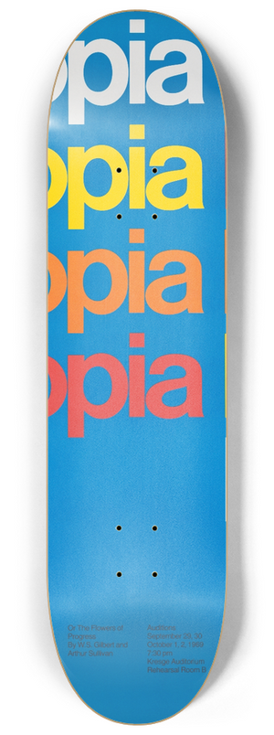 Dietmar Winkler - Utopia Ltd 8.25 inch art skate deck