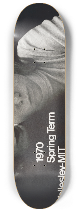 Dietmar Winkler - Wellesley-MIT Exchange, 1970 Spring term 8.25 inch art skate deck