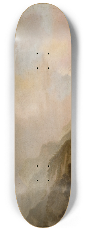 Dirck Dalens the elder - Italian landscape 8.25 inch art skate deck