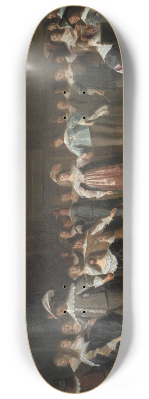 Dirck Hals - A Ball 8.25 inch art skate deck