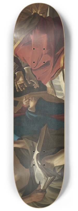 Dirck Van Baburen - Christ Among The Doctors 8.25 inch art skate deck