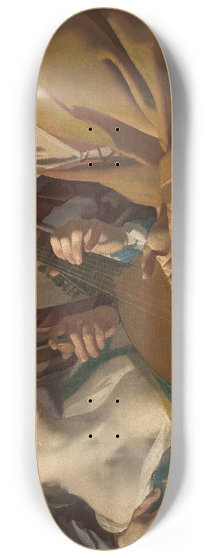 Dirck Van Baburen - The Procuress 8.25 inch art skate deck