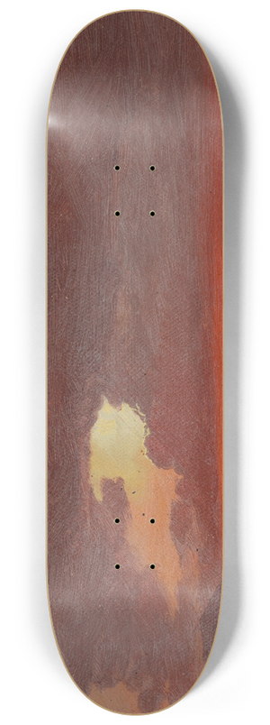 Frederic Edwin Church - Sunset, Hudson, New York 8.25 inch art skate deck