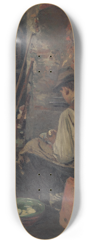 Dominik Skuteck - Before Lunch 8.25 inch art skate deck