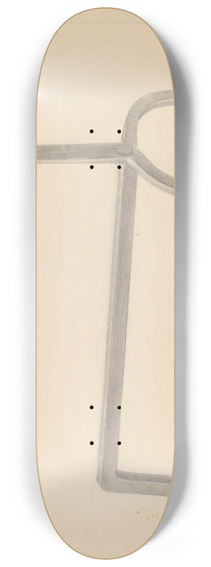 Donald Streeter - Andiron 8.25 inch art skate deck