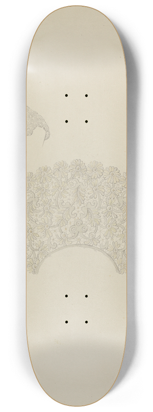 Doris Beer - Childs Collar 8.25 inch art skate deck