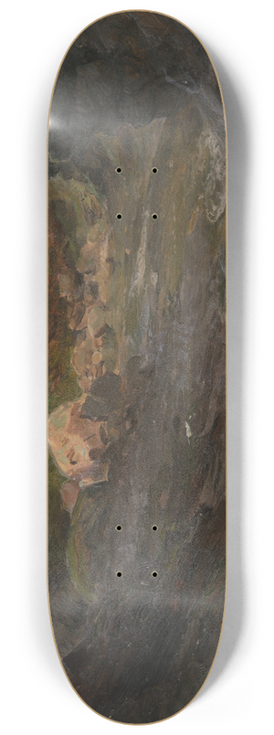 Frederic Edwin Church - Woodland Stream 8.25 inch art skate deck Frederic Edwin Church - Woodland Stream 8.25 inch art skate deck
