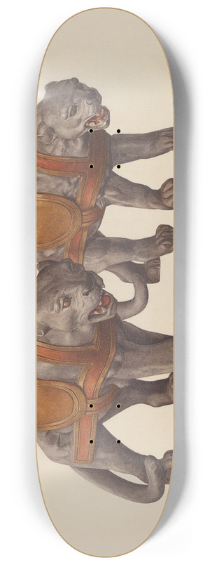 Dorothy Handy - Carousel Panthers 8.25 inch art skate deck