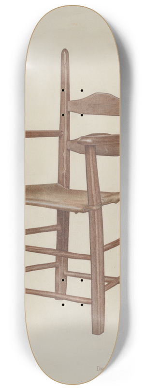 Dorothy Johnson - High-bottom High-back Armchair 8.25 inch art skate deck