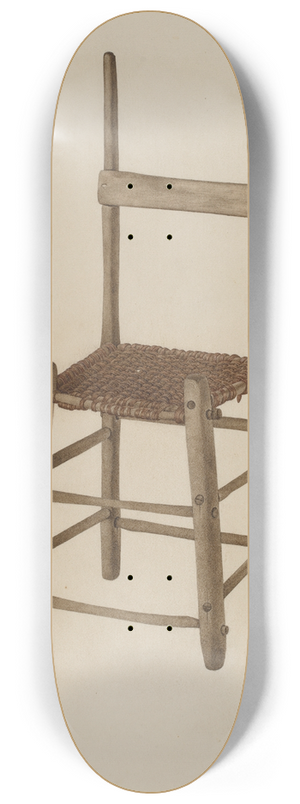 Dorothy Johnson - Rope Bottom Chair 8.25 inch art skate deck