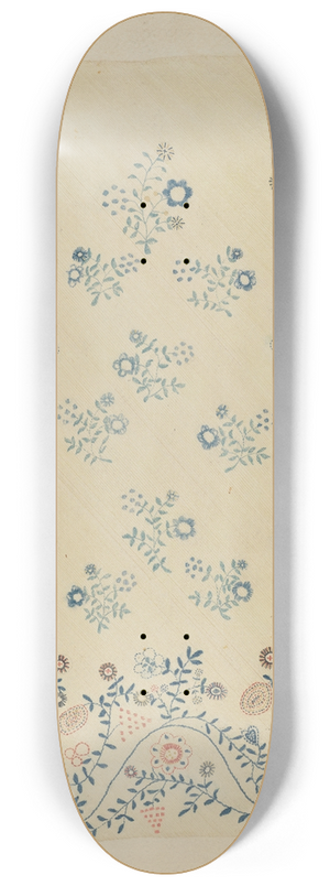 Dorothy Lacey - Embroidered Blanket 8.25 inch art skate deck