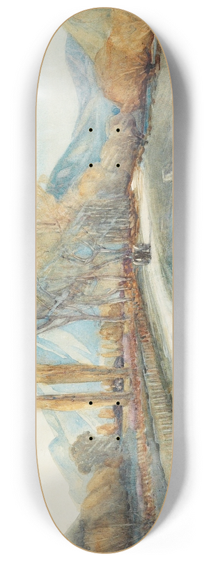 Dorothy Richmond - Roadmen at rest 8.25 inch art skate deck