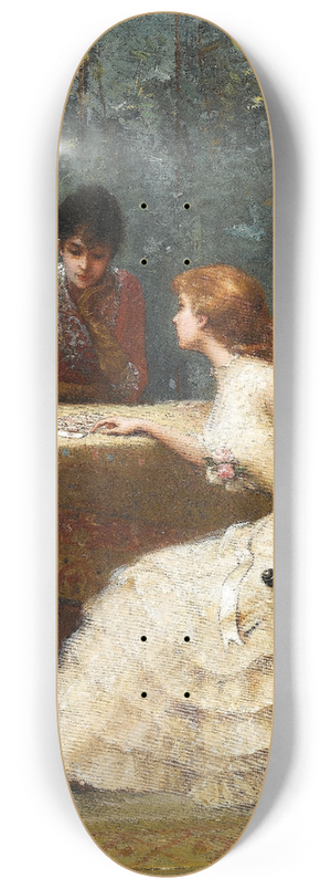 douard Bisson - Frage an die Karten 8.25 inch art skate deck