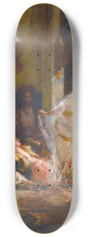 douard Frdric Wilhelm Richter - La Danse 8.25 inch art skate deck