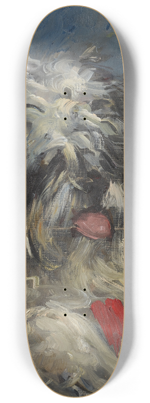 douard Manet - Le chien Donki 8.25 inch art skate deck