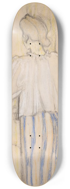 douard Vuillard - Devant le miroir (recto) 8.25 inch art skate deck