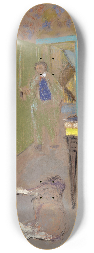 douard Vuillard - Interior at Saint-Jacut 8.25 inch art skate deck