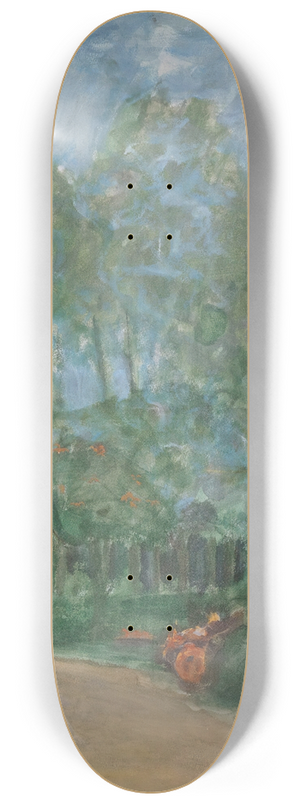 douard Vuillard - Le Chemin Devant La Maison 8.25 inch art skate deck