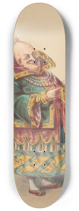 Draner - Fleur de Th 8.25 inch art skate deck