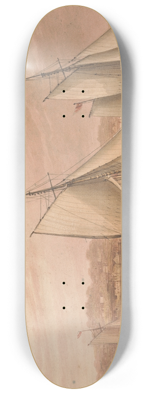 Frederick Calvert - Ryde, Isle of Wight 8.25 inch art skate deck