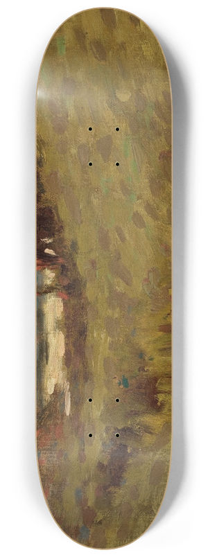 Eanger Irving Couse - Landscape at Dawn 8.25 inch art skate deck