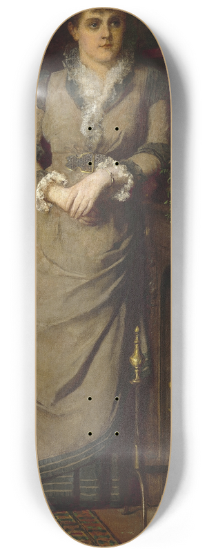 Eastman Johnson - Harriet Hubbard Ayer 8.25 inch art skate deck