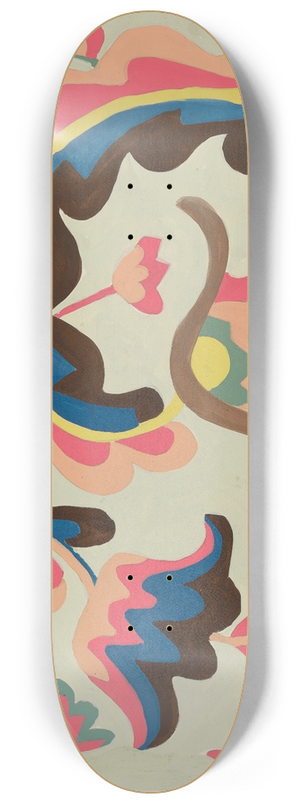 E. Boyd - Bedspread 8.25 inch art skate deck
