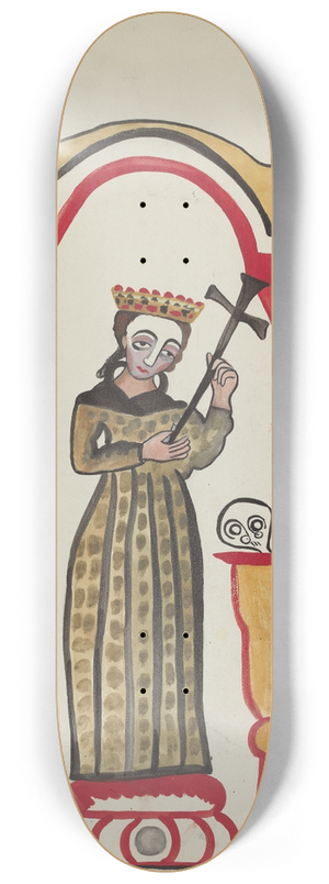 E. Boyd - Retablo-Santa Rita 8.25 inch art skate deck