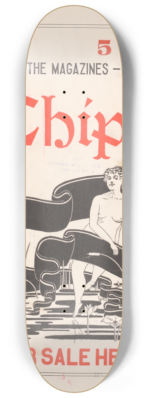 E. C. Burling - Chips 8.25 inch art skate deck