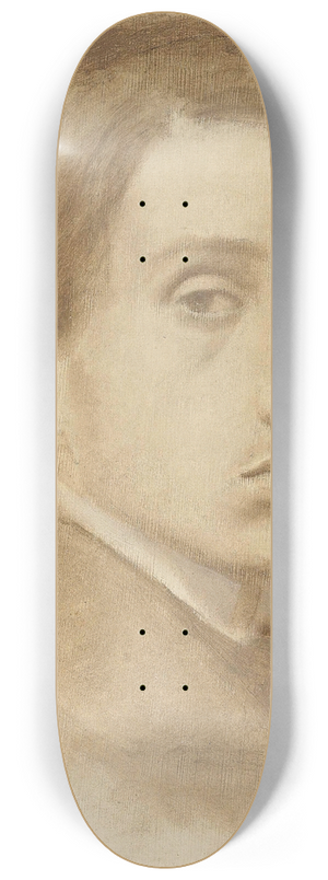 Edgar Degas - Autoportrait 8.25 inch art skate deck