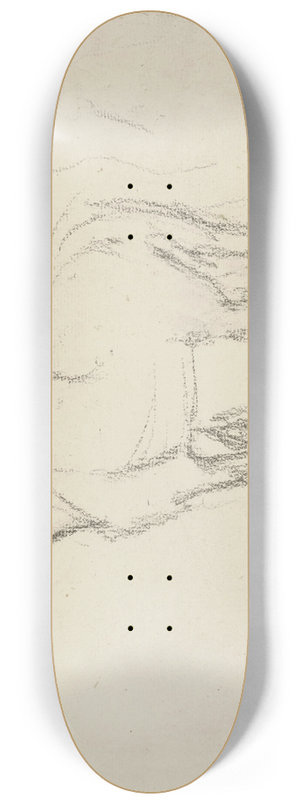 Edgar Degas - Cheval 8.25 inch art skate deck