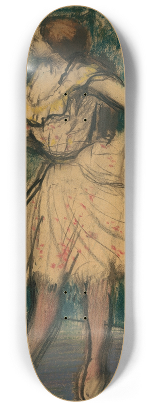 Edgar Degas - Dancer with a Fan 8.25 inch art skate deck