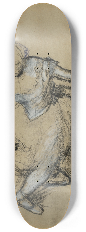 Edgar Degas - Danseuse saluant 8.25 inch art skate deck
