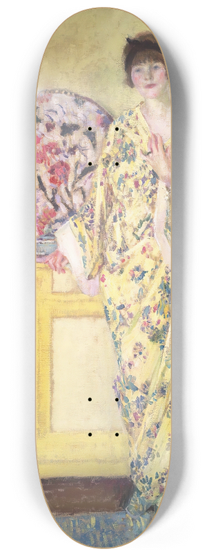Frederick Carl Frieseke - The Yellow Room 8.25 inch art skate deck