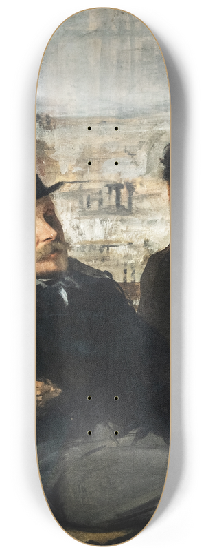 Edgar Degas - Degas and variste de Valernes 8.25 inch art skate deck