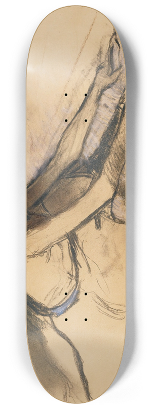 Edgar Degas - Le Repos De La Danseuse 8.25 inch art skate deck
