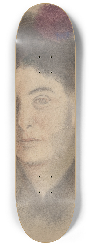 Edgar Degas - Madame Loubens 8.25 inch art skate deck
