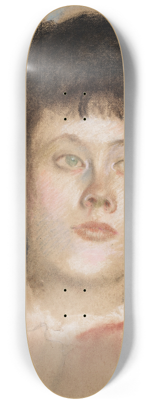 Edgar Degas - Portrait de femme 8.25 inch art skate deck