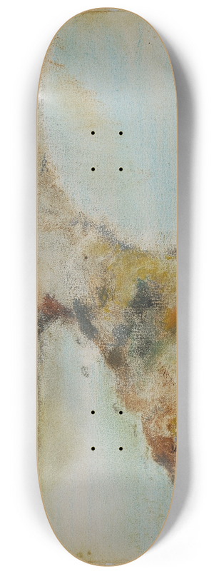Edgar Degas - Rocky coast 8.25 inch art skate deck